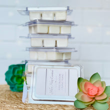 Load image into Gallery viewer, Hand poured natural soy highly scented wax melts various high quality limited edition scents 2.5 ounce clamshell
